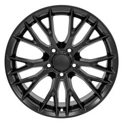 OE Wheels LLC - OE Wheels CV22 18x8.5 5x4.75 56mm Satin Black CV22B-18085-5475-56B1 - Image 2