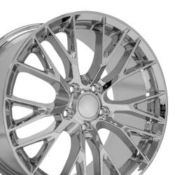 OE Wheels LLC - OE Wheels CV22 19x10 5x4.75 79mm Chrome CV22B-19100-5475-79C - Image 1