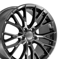 OE Wheels LLC - OE Wheels CV22 19x10 5x4.75 79mm Gunmetal CV22B-19100-5475-79G - Image 1