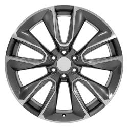 OE Wheels LLC - OE Wheels CV32 24x10 6x5.5 28mm Gunmetal/Machined CV32-24100-6550-28MG - Image 2