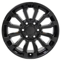OE Wheels LLC - OE Wheels CV35 18x8.5 6x5.5 24mm Gloss Black CV35-18085-6550-24B - Image 2