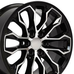 OE Wheels LLC - OE Wheels CV54 17x8 6x120 33mm Satin Black CV54-17080-6120-33B1 - Image 3