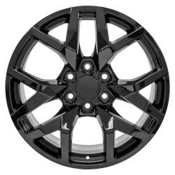 OE Wheels LLC - OE Wheels CV66 22x9 6x5.5 28mm Gloss Black CV66-22090-6550-28B - Image 2