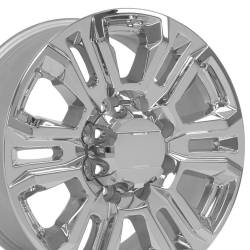 OE Wheels LLC - OE Wheels CV70B-20085-8180-47C CV70B 20x8.5 8x180 47mm Chrome - Image 3