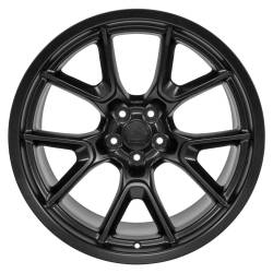 OE Wheels LLC - OE Wheels DG21-20110-5115-3B1 DG21 20x11 5x115 -2.5mm Satin Black - Image 2
