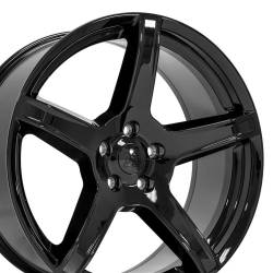 OE Wheels LLC - OE Wheels DG22-22095-5500-29B DG22 Wheel 22x9.5 5x5.0 29mm Gloss Black - Image 3