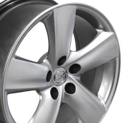 OE Wheels LLC - OE Wheels LX19 18x8 5x4.5 35mm Hyper Silver LX19-18080-5450-35HS - Image 2