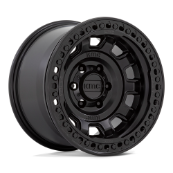 KMC - KMC Wheels KM236 TANK BEADLOCK 17x9 5x5.0 -15mm Satin Black KM23679050715N - Image 1