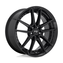Niche 1PC - Niche Wheels M223 DFS 17x8 5x120 40mm Gloss Black M223178021+40 - Image 1