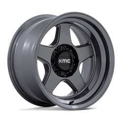 KMC - KMC Wheels KM728 LOBO 17x8.5 6x120 18mm Matte Anthracite KM728AX17857718 - Image 1