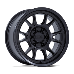 KMC - KMC Wheels KM729 RANGE 17x8.5 6x5.5 -10mm Matte Black KM729MX17856810N - Image 1