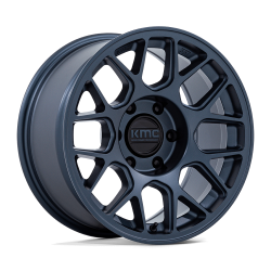KMC - KMC Wheels KM730 HATCHET 17x8.5 5x5.0 25mm Metallic Blue KM730LX17855025 - Image 1