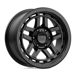 KMC - KMC Wheels KM540 RECON 18x8.5 6x4.5 18mm Satin Black KM54088564718 - Image 1