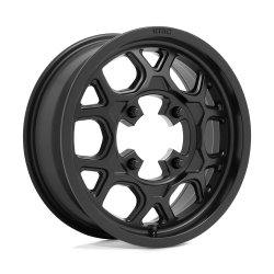 KMC Powersports - KMC Wheels KS133 MESA LITE 15x6 4x137 38mm Satin Black KS13356048738 - Image 1