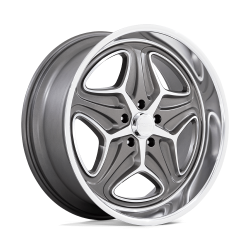 Foose 1PC - Foose Wheels F172 MERLOT 22x10.5 5x4.75 6mm Anthracite/Machined F17222056160 - Image 1