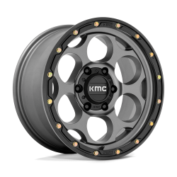 KMC - KMC Wheels KM541 DIRTY HARRY 17x8.5 6x4.5 18mm Satin Gray/Black KM54178564918 - Image 1