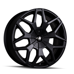 Mazzi Wheels - Mazzi Wheels 367 Profile 24x9.5 5x115/120 18mm Matte Black 367-24918MB - Image 1
