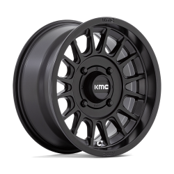 KMC Powersports - KMC Wheels KS138 IMPACT UTV 15x7 4x137 10mm Satin Black KS138MX15704810 - Image 1