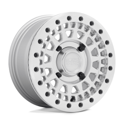 Black Rhino Hard Alloys UTV - Black Rhino Wheels PARKER UTV BEADLOCK 14x7 4x110 51mm Silver 1470PKB514110S82 - Image 1