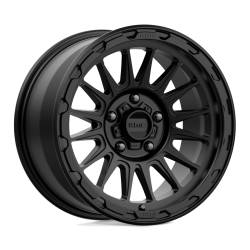 KMC - KMC Wheels KM54279050718 KM542 Impact 17x9 5x5.0 18mm Satin Black - Image 1