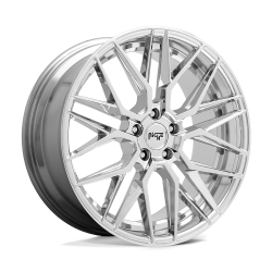 Niche 1PC - Niche Wheels M249 GAMMA 18x8 5x112 42mm Chrome M2491880F8+42 - Image 1