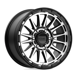 KMC - KMC Wheels KM54289068518 KM542 Impact 18x9 6x5.5 18mm Satin Black/Machined - Image 1