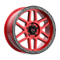 KMC - KMC Wheels KM544 MESA 20x9 5x150 25mm Candy Red/Black KM54429058925 - Image 1