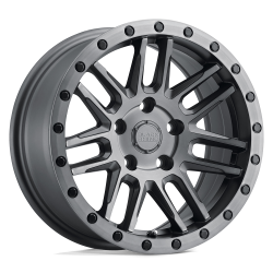 Black Rhino Hard Alloys - Black Rhino Wheels ARCHES 15x7 5x100 15mm Brushed Gunmetal 1570ACH155100G56 - Image 1