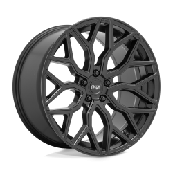 Niche 1PC - Niche Wheels M261 MAZZANTI 19x8.5 5x100 40mm Matte Black M261198580+40 - Image 1