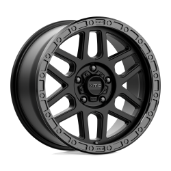 KMC - KMC Wheels KM544 MESA 17x9 5x5.0 18mm Satin Black/Gloss Black KM54479050718 - Image 1