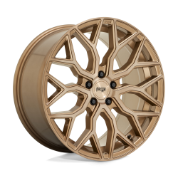Niche 1PC - Niche Wheels M263 MAZZANTI 19x8.5 5x4.5 35mm Bronze/Brushed M263198565+35 - Image 1
