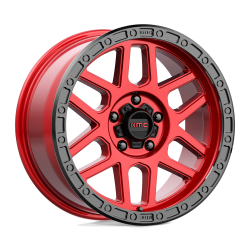 KMC - KMC Wheels KM54489050918 KM544 MESA 18x9 5x5.0 18mm Candy Red/Black - Image 1