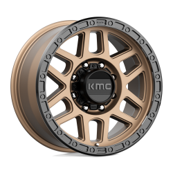 KMC - KMC Wheels KM544 MESA 18x9 8x6.5 18mm Matte Bronze/Black KM54489080618 - Image 1