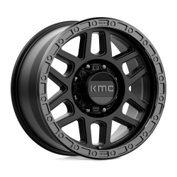 KMC - KMC Wheels KM544 MESA 18x9 8x6.5 18mm Satin Black/Gloss Black KM54489080718 - Image 1