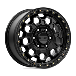 KMC - KMC Wheels KM54578062735 KM545 Trek 17x8 6x5.5 35mm Satin Black - Image 1
