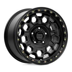 KMC - KMC Wheels KM54579058718 KM545 TREK 17x9 5x150 18mm Satin Black - Image 1