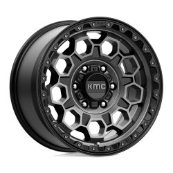 KMC - KMC Wheels KM545 TREK 17x9 6x135 18mm Satin Black KM54579063418 - Image 1