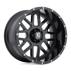 XD - XD Wheels XD820 GRENADE 20x10 5x5.5 -24mm Satin Black XD82021055724NUS - Image 1