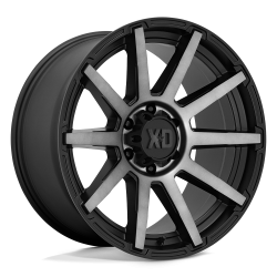 XD - XD Wheels XD847 OUTBREAK 20x10 5x5.0 -18mm Satin Black XD84721050418N - Image 1