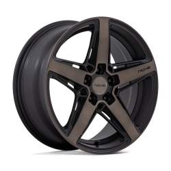 Niche 1PC - Niche Wheels M271 TERAMO 18x8 5x100 30mm Matte Black M271188080+30 - Image 1
