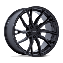 Niche 1PC - Niche Wheels M272 NOVARA 20x10.5 5x112 27mm Matte Black M2722005F8+27 - Image 1