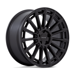 Niche 1PC - Niche Wheels M274 AMALFI 20x9 5x4.25 38mm Matte Black M274209033+38 - Image 1