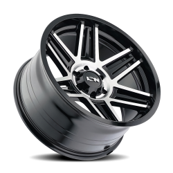 Ion Alloy - Ion Alloy 147 Series 20x10 6x135 -19mm Gloss Black/Machined 147-2136BM19 - Image 2