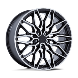 Niche 1PC - Niche Wheels NC277 CALABRIA 5 22x10.5 5x120 38mm Black/Machined NC277BD22055238 - Image 1