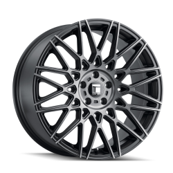Touren - Touren Wheels 3278-TR78 18x8 5x100 40mm Matte Black/Machined Tint 3278-8844TM40 - Image 1