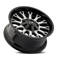 Ion Alloy - Ion Alloy 152 Series 20x9 5x5.0/5.5 0mm Gloss Black/Machined 152-2952BM - Image 1