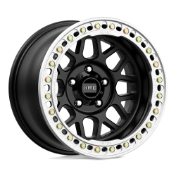 KMC - KMC Wheels KM235 GRENADE CRAWL BEADLOCK 17x8.5 6x5.5 0mm Black KM23578560700 - Image 1