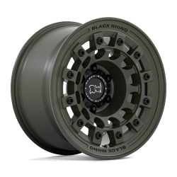 Black Rhino Hard Alloys - Black Rhino Wheels BR004EX17801238 FUJI 17x8 5x4.5 38mm Olive Drab Green - Image 1