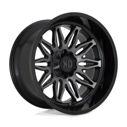 XD - XD Wheels XD859 GUNNER 20x10 5x5.0 5x5.5 -18mm Black/Machined XD85921035418N - Image 1