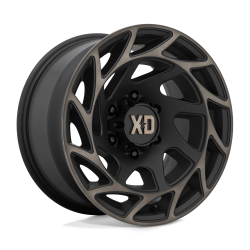 XD - XD Wheels XD860 ONSLAUGHT 17x9 6x5.5 -12mm Satin Black XD86079068612N - Image 1